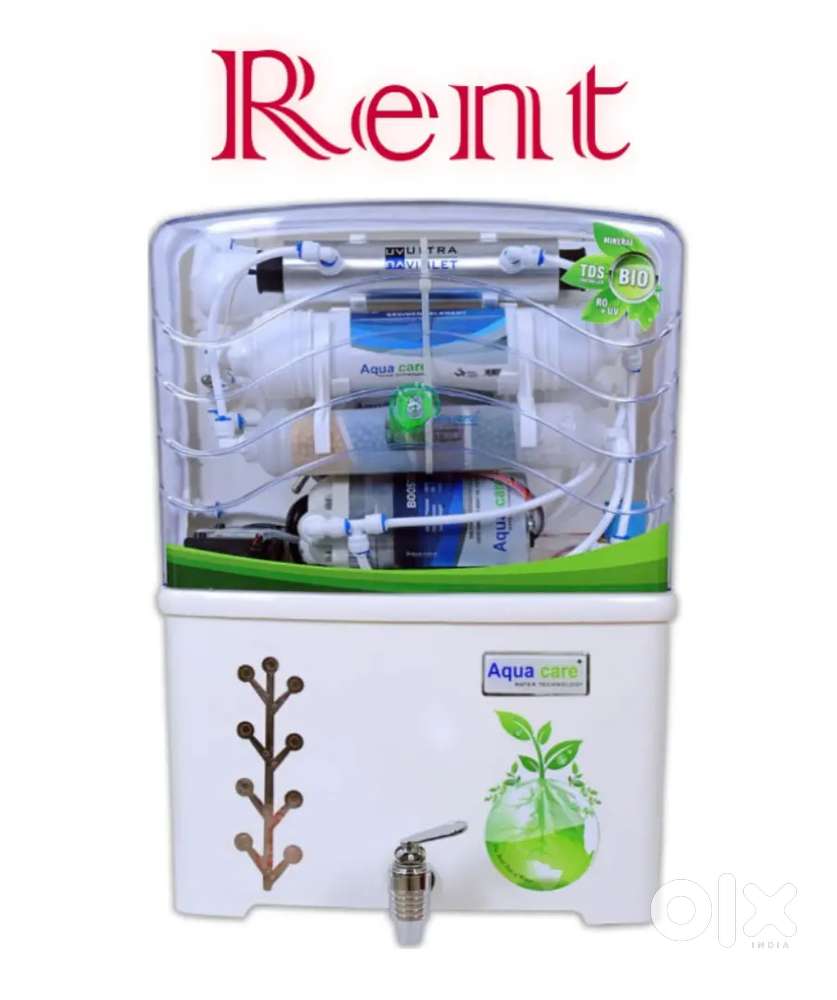 Water purifier available on rent