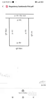 Beautiful plot with amazing size and connectivity from the main road