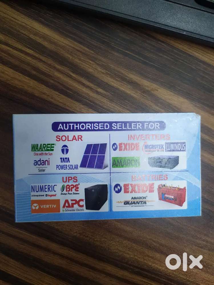 Ups, inverters,solar, batteries,solar street lights,solar fencing