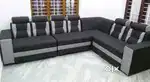 L shape Sofa with comfort back available in Starf Furniture