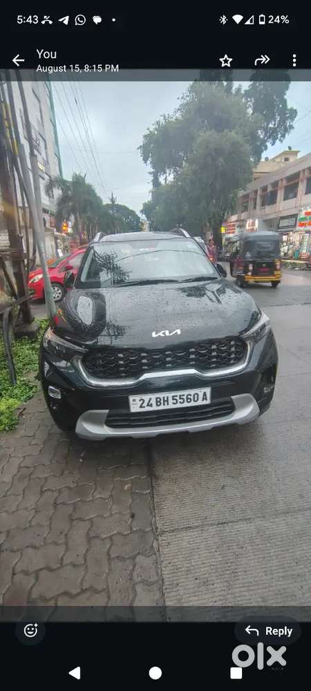 Kia sonet htx automatic diesel BH passing