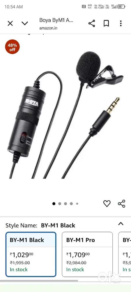 Boya mic original 700