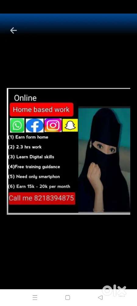 Home based work from home