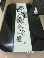 Tempered Glass Dining Table (Squircle Shape)