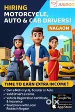JUGNOO CAB with DRIVER