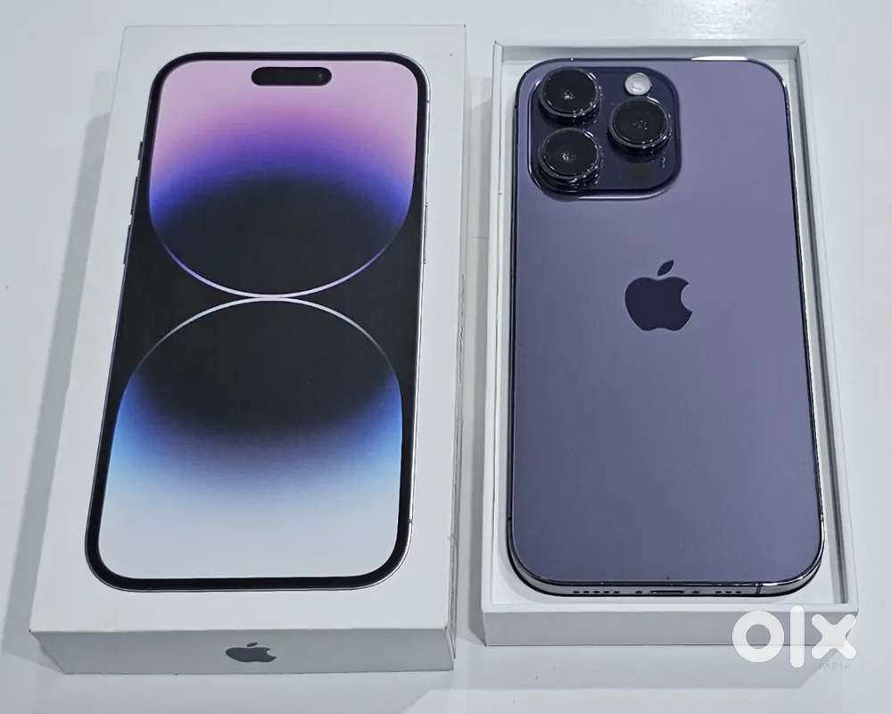 iPhone 14 Pro, Indian Purchased. Deep Purple, Exchange Available