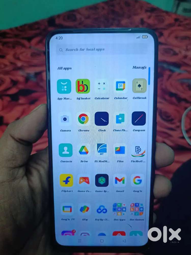 Realme x Only phone available display pr screches h