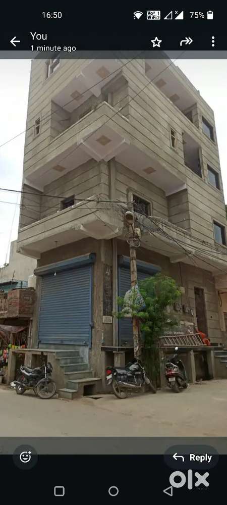 Located on main road corner plot , 30ft road both side