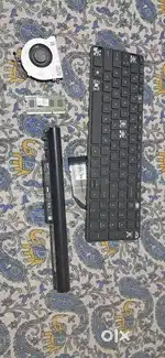 Laptop keyboard battery fan ddr3 ram 4gb
