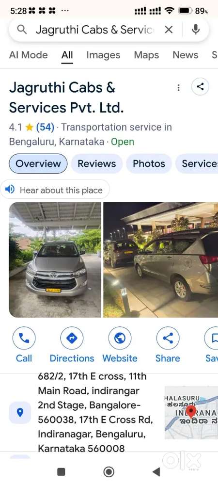 Cab drivers are required in Indira Nagar, Bengaluru