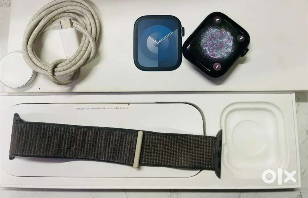 APPLE WATCH SERIES 9 SIZE 45MM ONLY GPS BATTERY HEALTH 87%