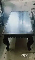 TEAPOO Antique Solid wood cup table