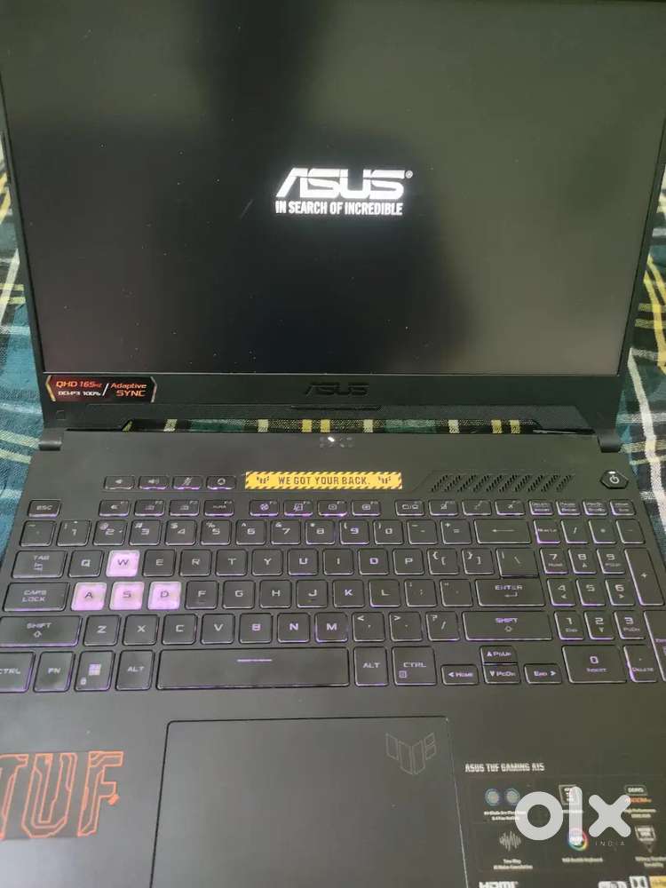 Asus Tuf A15 gaming laptop RTX 3060 140W under warranty