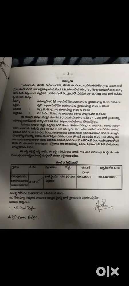 Land for sale urgent money