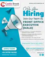 FRONT OFFICE EXECUTIVE [MALE]