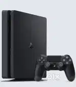 Playstation 4 slim 500 gb with 4 top game cd
