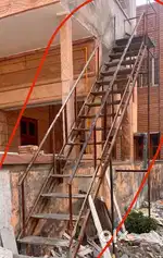 Stair case ( Iron)
