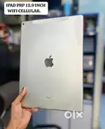 IPAD PRO 12.9 INCH 1ST GEN 128GB STORAGE WIFI CELLULAR WITH ADAPTOR
