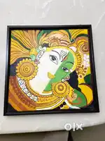 Canva of shiva Parvati
