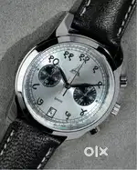 DWC Devanagari Chrono Panda White Sunburst Dial
