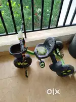 Baby Tricycle With Parental Control