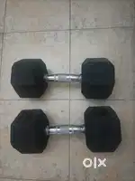 Dumbbells gym workout