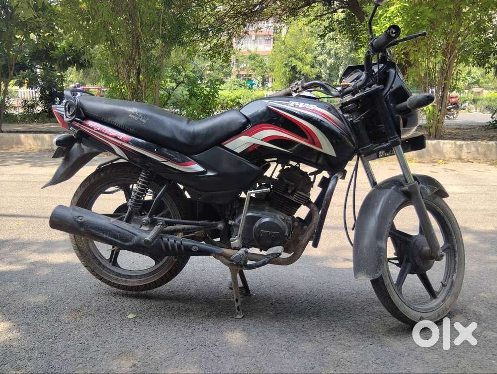 TVS Sport with milage above 50k per letterm per letter