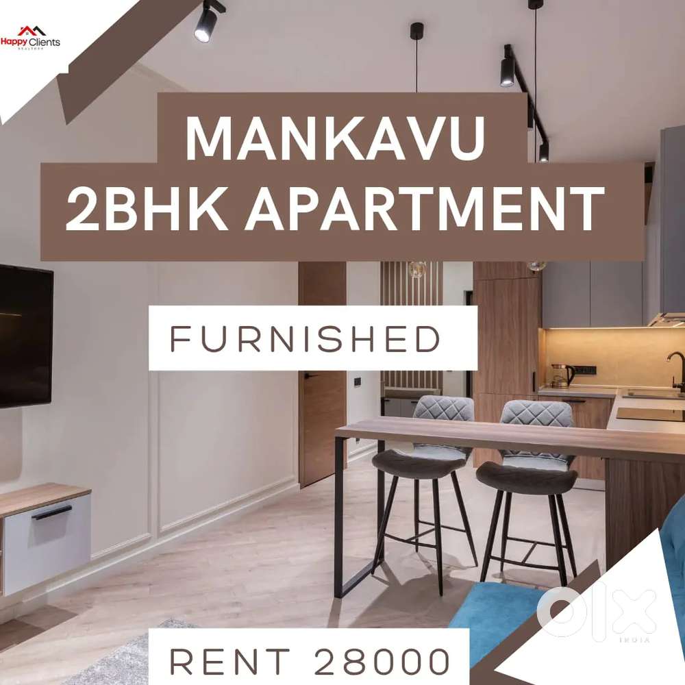 Mankavu 2bhk furnished flat available for rent