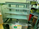 Puffs display glass warmer box 1 year used for ₹25000