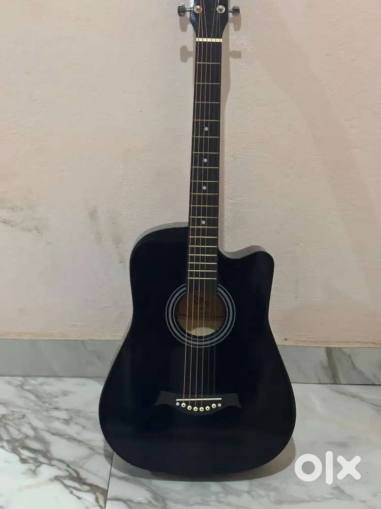 Burberry Black Acoustic Guitar