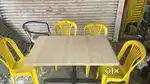 5 wooden tables