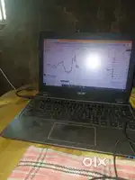 Laptop good and red