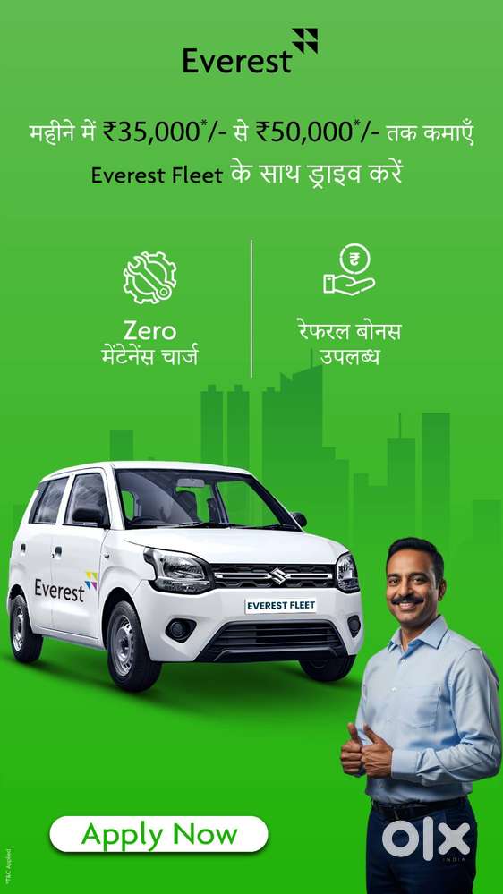 driver Wanted: Drive EVs with Everest Fleet in Mumbai