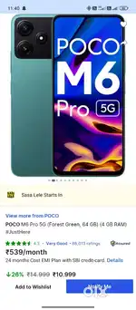 POCO M6 pro 5g