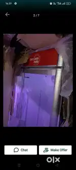 Fridge seal pack display fridge