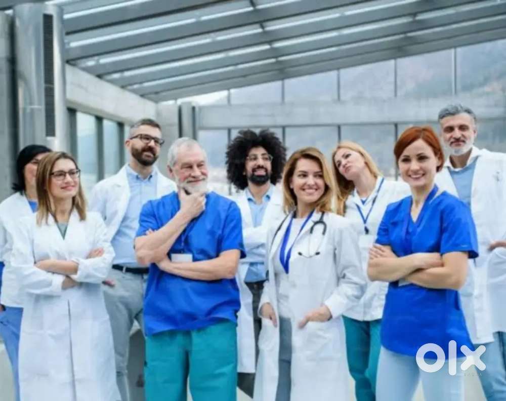 हॉस्पिटल में जिनको भी जॉब करना है संपर्क करें