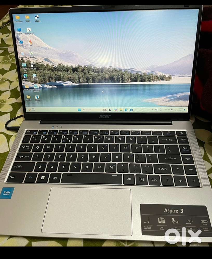 Acer aspire 3 dual core.  Dotless condition