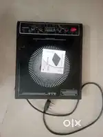 Induction stove with induction top