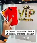 Vip gadgets iphone 14 plus 128Gb