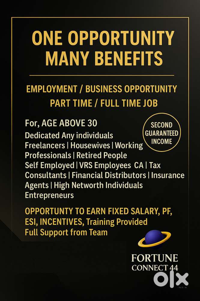 PART-TIME / FULL-TIME JOB – Earn Rewards & Incentives