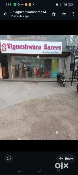 Running sarees shop for sale