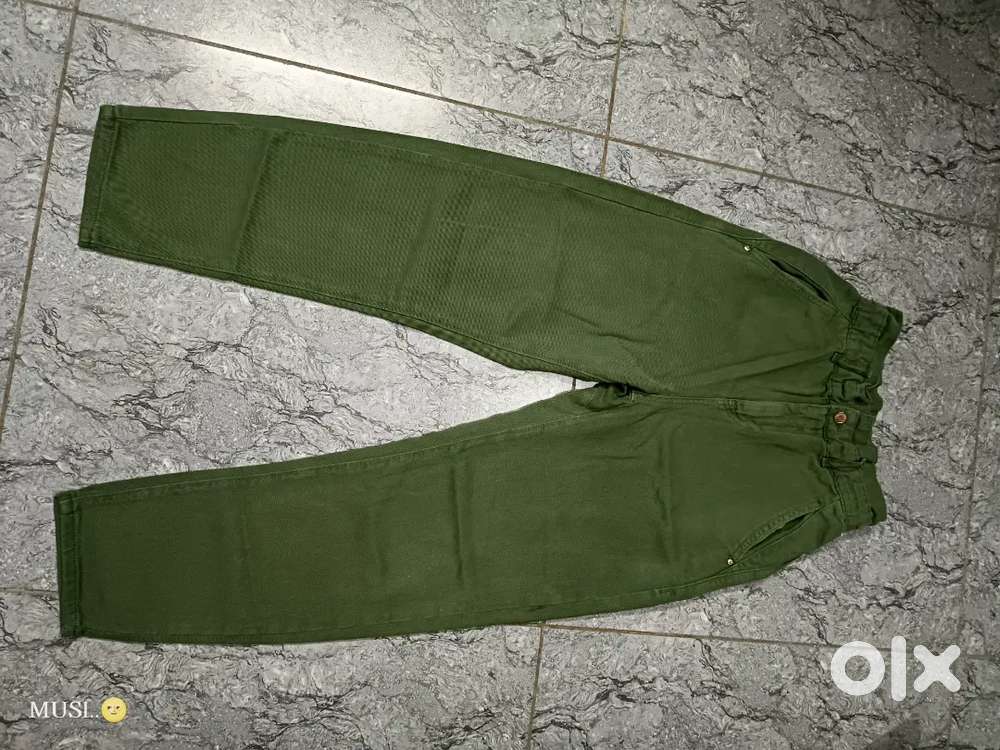 Olive green cargo pants for sale