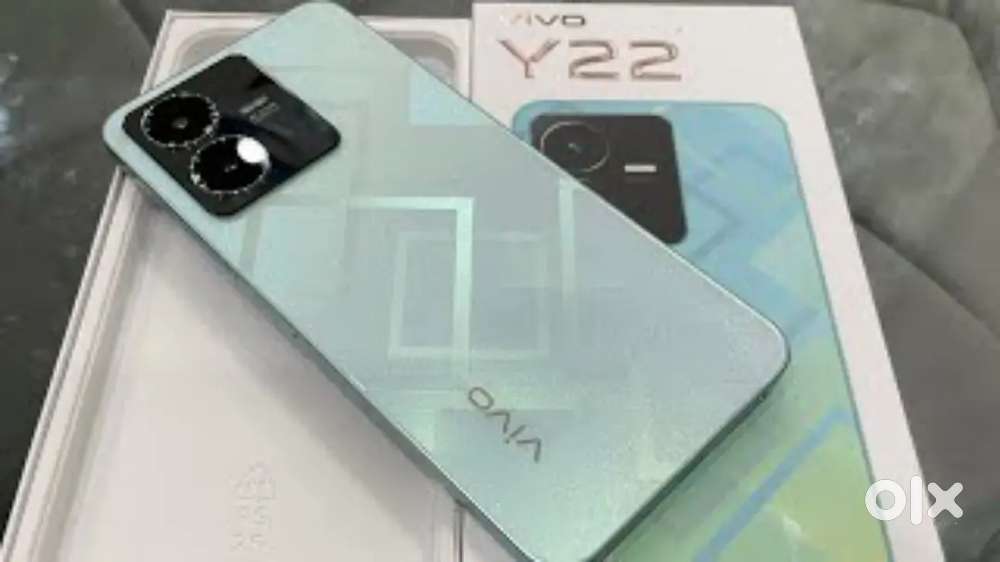 Vivo Y22 6128gb available with all accessories and warranty