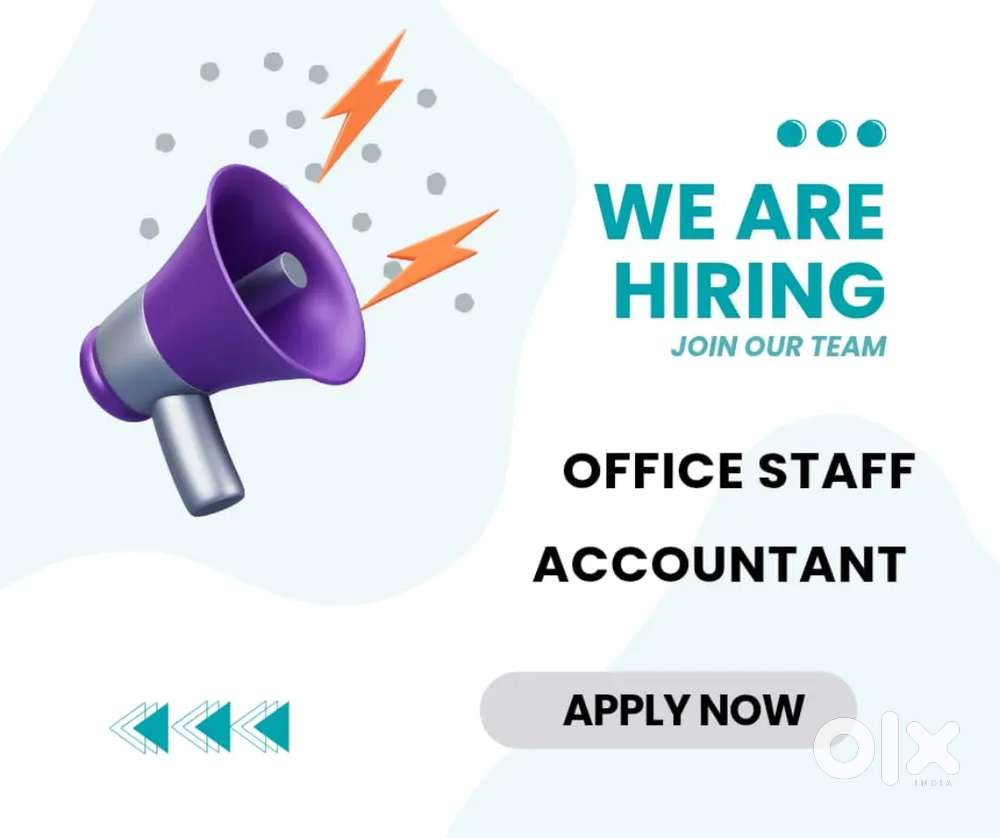 WE ARE HIRING

JOIN OUR TEAM

G

OFFICE STAFF ACCOUNTANT
