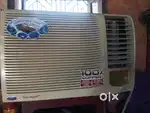 Carrier window AC 1.5 year old full working condition new hai