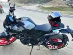 No  accidentel bike  not a single scratch single hand use first owner