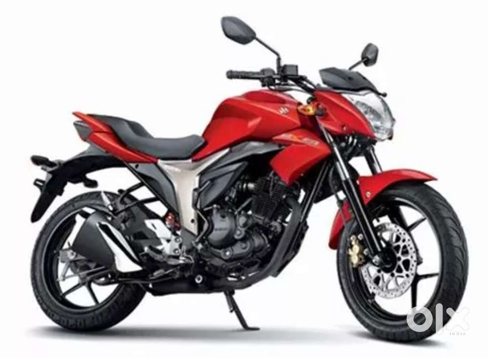 Gixxer 155 red