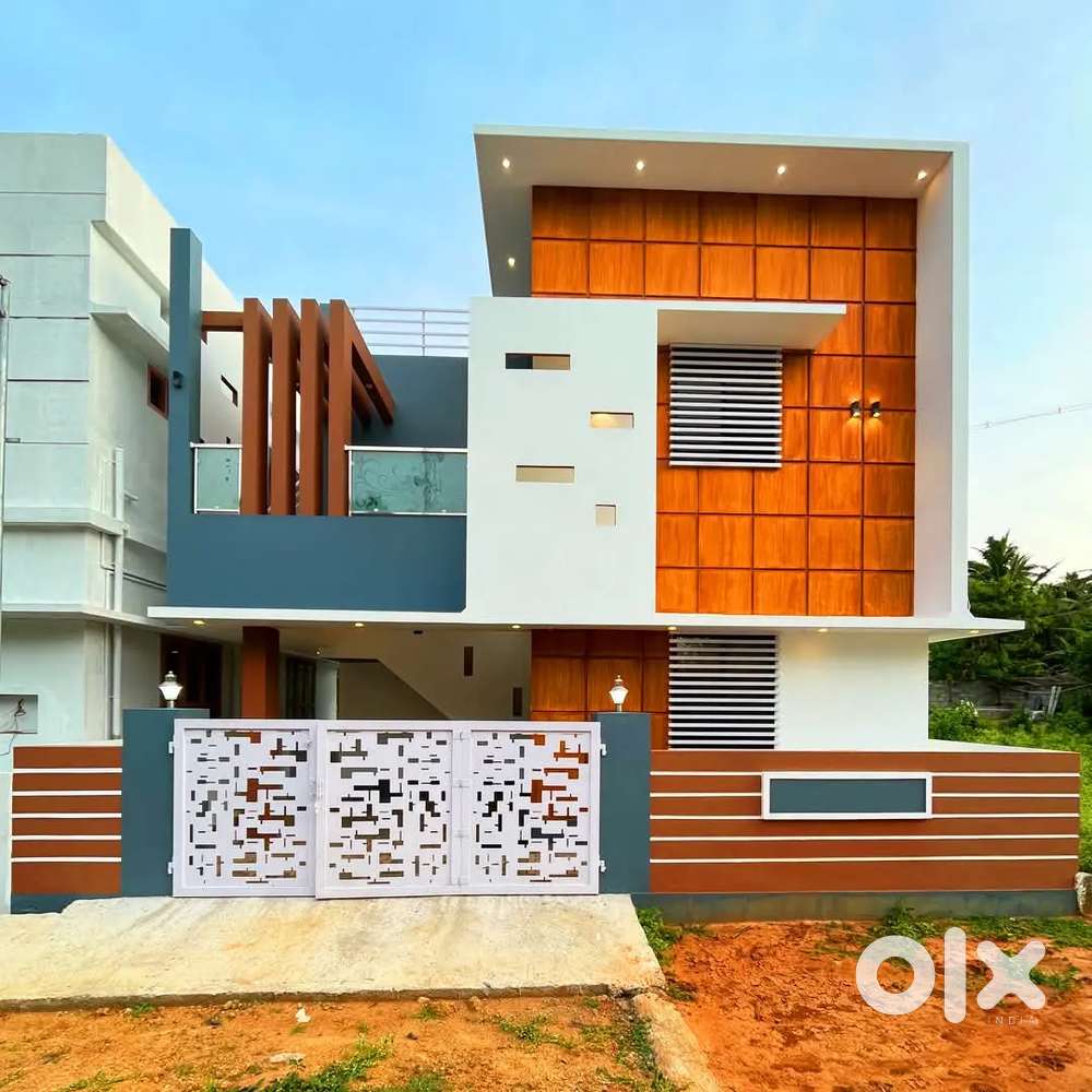 Pattabiram Market Bazaar 3Bhk Individual Villa  Sales With Bank Loan