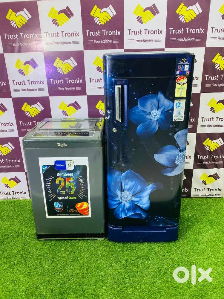 #047TTR together washing machine & fridge @ diascount price