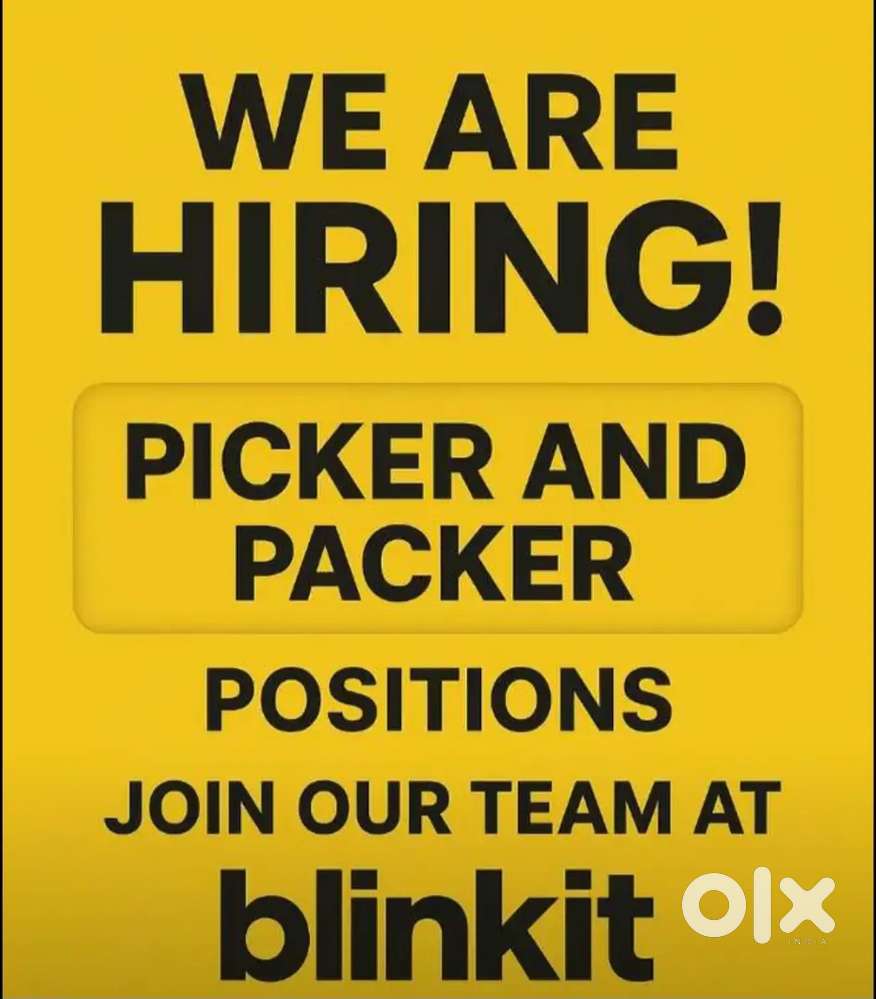 Hiring picker and packers in kr puram
